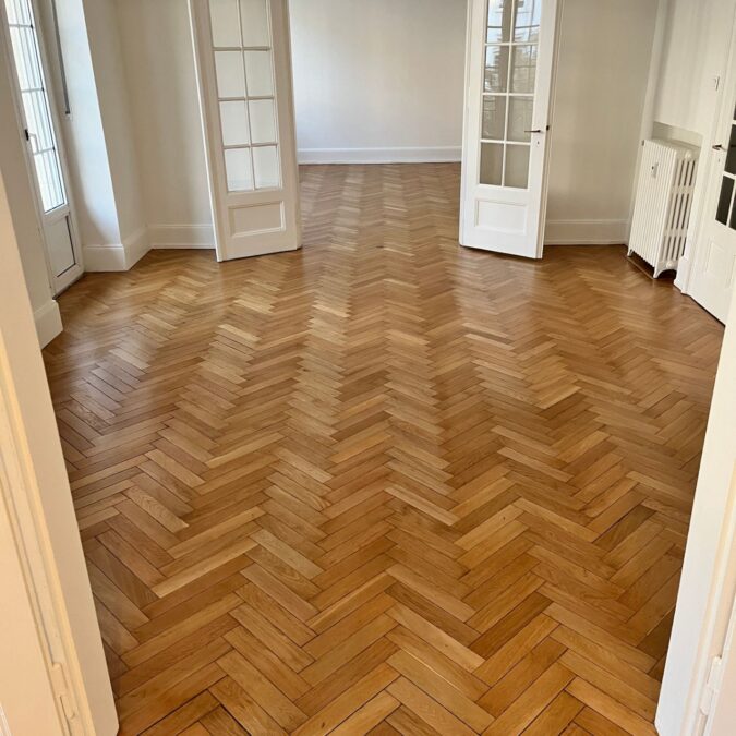 R&eacute;novation d’un parquet &agrave; Colmar Illkirch-Graffenstaden 4